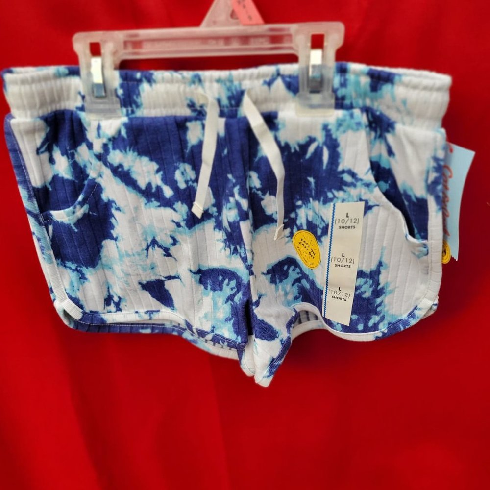CUTE TIE DIE LOUNGE SHORTS FOR GIRLS